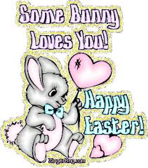Happy Easter I Love You Images Glitter Graphic Comment Some Bunny Loves You Easter Some Bunny Loves You Happy Easter Gif Happy Easter Wishes
