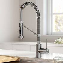 Touchless faucets are the latest thing in kitchen fixtures. Touchless Kitchen Faucets You Ll Love In 2021 Wayfair