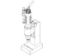 ELECTRIC orbital bench top riveting machine EO15T