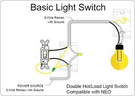 So very basically, you have a 12/2 or 14/2 wire coming from your breaker box and to the junction box where your light switch will be installed. Zl 4185 Wiring Diagram Basic Light Switch Free Diagram