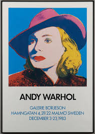 PATRICK DUPRE. Udstillingsplakat, Galerie Linneaus Stockholm. Kunst