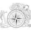 Color in this picture of an the compass and others with our library of online coloring pages. 1