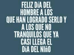 Se alienta a que los hombres se dejen bigote para este día con el objetivo de difundir el mensaje. Feliz Dia Del Hombre Mensajes Para Tu Esencia Facebook