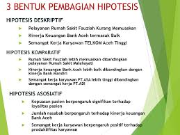 Berdasarkan rumusan masalah dan hipotesis, maka peneliti dapat menentukan suatu judul dengan tepat. Rumusan Hipotesis Penelitian Ppt Download