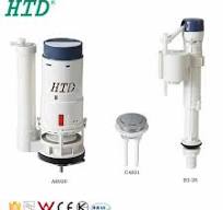 HTD, piezas de baño de China, válvula de descarga dual para ...