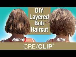 Diy Layered Bob Haircut Live On Beach Youtube In 2021 Layered Bob Haircuts Diy Haircut Diy Haircut Layers