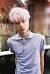 Rose Gold Pink Hair Men
