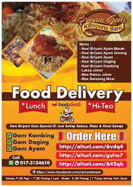 Promosi jun 2021 beli 15 set nasi briyani ayam, kambing@ daging (best selling) free 1 set nasi briyani ayam ayam merah/briyani/g.berempah yezza payment link di kupon taip. Open Open Katering Briyani Kampung Baru Facebook