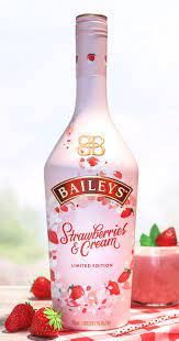 Baileys Launches Limited Edition Strawberries Cream With Design By Vault49 Strawberries And Cream Baileys Fruity Drink Recipes