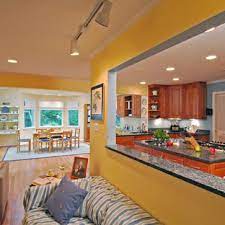 Open concept kitchens are not built or supported the same way as traditional walled kitchens. Half Wall Kitchen Houzz