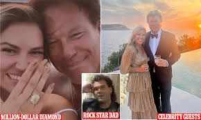 Daughter of late Dragon frontman Marc Hunter marries billionaire