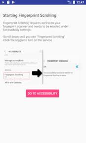 Touch your fingerprint sensor and scroll through an app of your choice. Fingerprint Scrolling For Android Apk Download