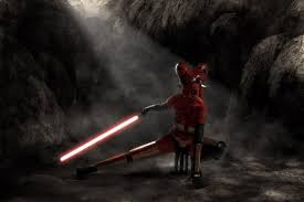 Cade would continue to display his skills with a lightsaber on had abbadon, where he once again defeated darth talon and krayt's new hand, darth stryfe. Lightsabers Helly Von Valentine S Awesome Darth Talon Facebook