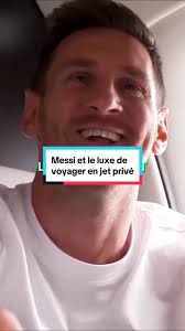 Messi et le luxe de voyager en jet privé Messi ne plaisante pas quand il  s'agit de voyager. Son jet privé l'emmène partout dans le monde ✈️ Vacances  paradisiaques, entraînements à l'étranger... Un ...