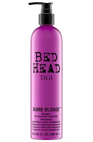 Celebrity hairstylists love these drugstore products for keeping blond hair vibrant and healthy. Dumb Blonde Shampoo Bedhead Tigi