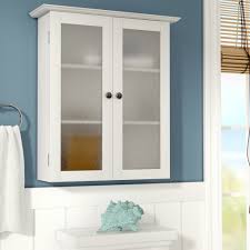 Wall cabinets in a bathroom are a handy place for storage. Wall Hanging Bathroom Cabinets Wooden Cabinets Vintage