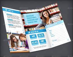 Bifold Brochure Template Word Bifold Brochure Template Indesign Bifold Brochure Template Publisher Bifo Education Brochures Free Brochure Template Brochure Psd