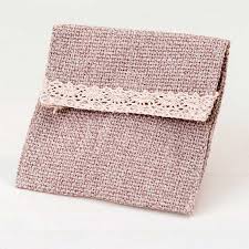 No hay productos disponibles en este momento en esta categía. Regalo Para Boda Bolsa Monedero Con Puntilla Detalles De Boda