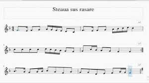 Urmăriți colindul „steaua sus răsare, un cântec animat pentru copii creat de tralala și interpretat de meloritm. Ro Partitura Steaua Sus Rasare Youtube