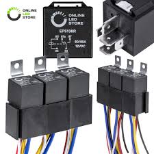 You'll receive email and feed alerts when new items automotive heavy duty power starter switch split charge relay 12v 120a auto car. 5 Pack 12v 60 80 Amp Relay Switch Harness Set Heavy Duty 5 Pin Spdt Automotive Relays 12 Awg Hot Wires Walmart Com Walmart Com