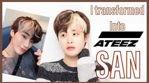 Check spelling or type a new query. Ateez San Hair For Atiny Youtube