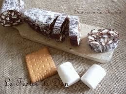 Saucisson Au Chocolat Saucisson Au Chocolat Chocolat Saucisson