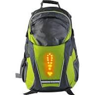 Wholesale Night Outdoor Cycling Safety Turn signal LED Reflective Light  Smart Display Screen Led Bag Backpack