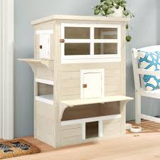 Fabric cat houses are the. Archie Oscar Gatsby Outdoor Cat House Reviews Wayfair