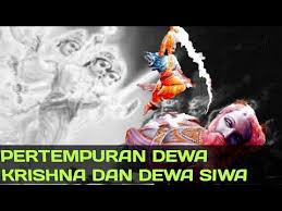 Dewi parwati, dewa siwa dan dewa ganesha. Kisah Pertempuran Dewa Siwa Dan Dewa Krishna Youtube