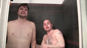 To clarify, i get undressed, step in the shower, turn the tap on for a few seconds, position the i thought you stood in the cold water like some sort of psychopath. Roommate Catches Two Guys In Shower Youtube