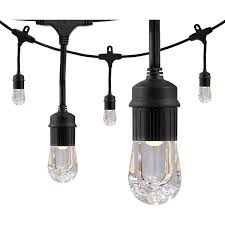 Enbrighten 24 Ft 12 Light Plug In Vintage Bulbs Led String Lights In The String Lights Department At Lowes Com