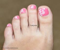 Follow this easy video sometimes the simplest things are the best! Nail Art Flowers For Toes