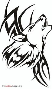 Cool Tribal Wolf Tattoo Design Tribal Wolf Tattoo Wolf Tattoos Tribal Tattoos