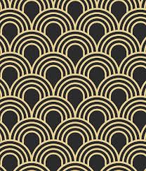 Great Gatsby Black And Gold Art Deco Wallpaper Art Deco Gold Black Vintage Elegant Chic Shell Pattern 1920 Era The Great Gatsby Modern Trendy Mini Skirt By Love999 Art Deco Pattern Art Deco Logo Art Deco Wallpaper