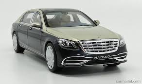 Norev B66960615 Scale 1 18 Mercedes Benz S Class S650 Cabriolet Maybach X222 2018 Aragonite Silver Blue Met Benz S Benz S Class Mercedes Benz