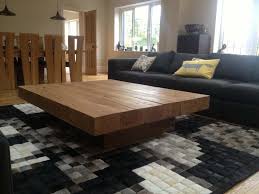 Large Oak Coffee Table Tarzantables Co Uk Large Square Coffee Table Square Wood Coffee Table Big Coffee Table