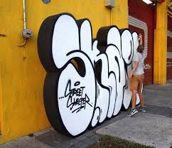 Street Sweeper 3d Throw Up Installation 2 20x3 70x0 20m Guadalajara 09 2016 By Skape289 Graffiti Doodles Street Art Graffiti Graffiti Art