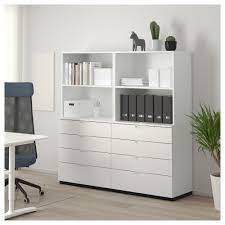 Galant Storage Combination With Drawers White Ikea Canada Ikea Ikea Office Storage Home Office Storage Home Office Design