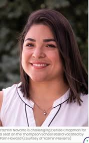 Another great school board candidate of Lori Goebel who's running for the  Thompson School Board District Board of Education. Lori has a heart for  serving her service and education. She learned early