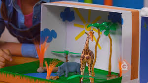 How to use red and. Habitats Activity For Kids Make A Habitat Diorama Diy