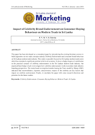The concepts of ownership and possession : Pdf Impact Of Celebrity Brand Endorsement On Consumer Buying Behaviour On Modern Trade In Sri Lanka