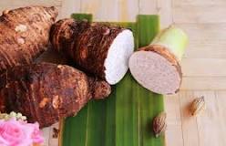 Recipe: Baked Taro Root Chips