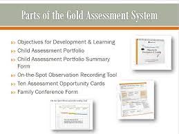 Il gold assessment agisce sul perimetro esterno dell'nfrastruttura, ossia sulla rete esterna pubblicamente esposta su internet fino al livello 4 di profondità. Parts Of The Gold Assessment System Teaching Strategies Gold Creative Curriculum Conference Forms