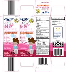 Equate Allergy Relief Solution Wal Mart Stores Inc