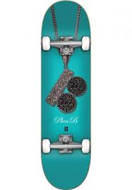 How to choose best skateboard decks from this brand?firstly. Team Chain Plan B Skateboard Komplett In Lightblue Titus