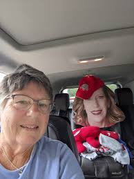 Quilter's studio in Loveland with Ohio State gear