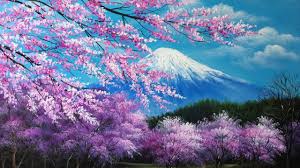 The Cherry Blossoms In The Mt Fuji Acrylic Painting Slideshow Version Youtube Image provided by getty images. the cherry blossoms in the mt fuji acrylic painting slideshow version