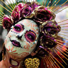 Day of the dead skulls. Mexico S Day Of The Dead Festival Rises From The Graveyard And Into Pop Culture Mexico The Guardian