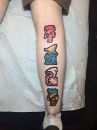 In 1987, the era of video games final fantasy has a huge fan base among tattoo lovers too. Final Fantasy Tattoo Imgur