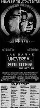 There are no comments or reviews about this soundtrack. Universal Soldier The Return 1999 Michael Jai White Philadelphia Inquirer Soldier